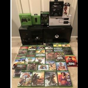 Xbox and games with a headset